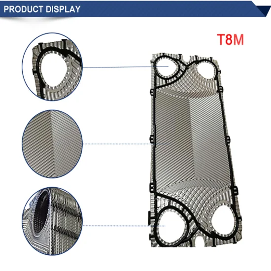 Remplacer la plaque d'échangeur de chaleur à plaque en titane Tranter Swep Gx26 Gc26 Gx42 Gx51 Gc51 Gx64